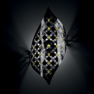 Modern steel applique, contemporary style
