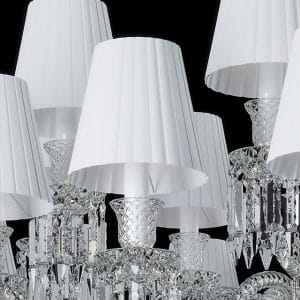 Totally crystal exclusive chandelier, great classic style, detail