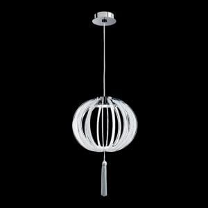 Murano glass suspension chandelier, modern style