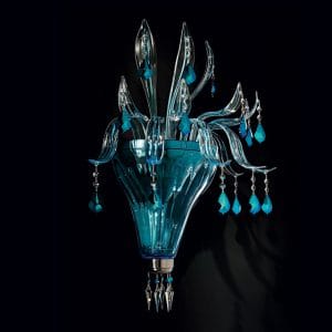 Murano glass and Swarovski Elements applique, magnificent contemporary style
