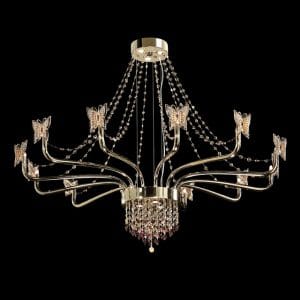 Swarovski crystal chandelier, jewel contemporary style