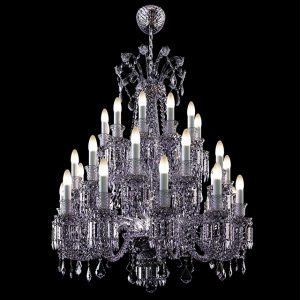 Totally crystal exclusive chandelier, great classic style