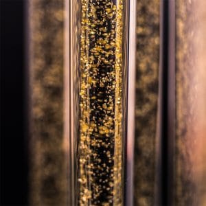 Beby Italy, New York New York Detail Murano Glass with gold leaf