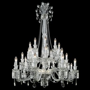 Totally crystal exclusive chandelier, great classic style