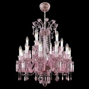 Totally crystal exclusive chandelier, great classic style