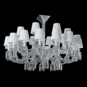Totally crystal exclusive chandelier, modern classic style