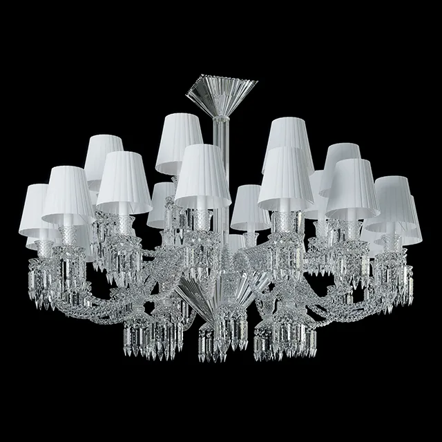 Totally crystal exclusive chandelier, great classic style