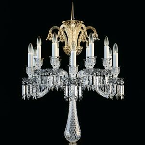 Totally crystal exclusive floor lamp, great classic style