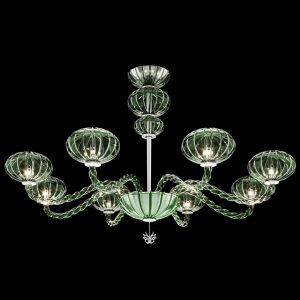 Murano glass chandelier, contemporary style