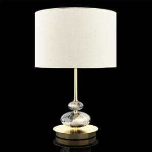 Murano glass table lamp, contemporary style