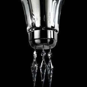 Murano glass and Swarovski Elements applique, magnificent contemporary style