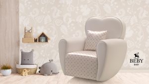 Leather Rocking Armchair