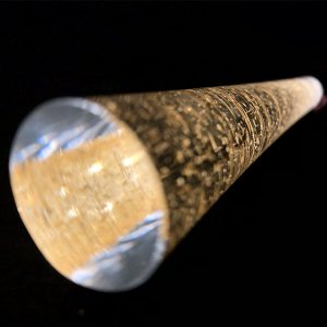 Beby Italy, New York New York Murano Glass Detail with gold leaf