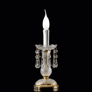Murano glass and crystal applique, classic style